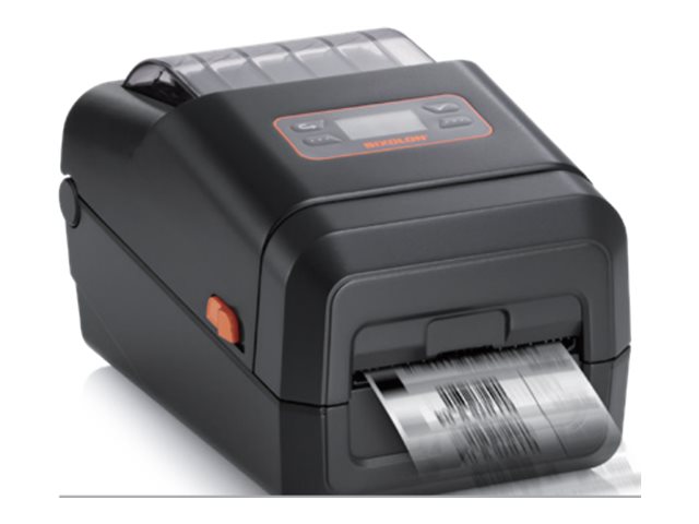 Thermodrucker für Etiketten, schwarz mit Display
