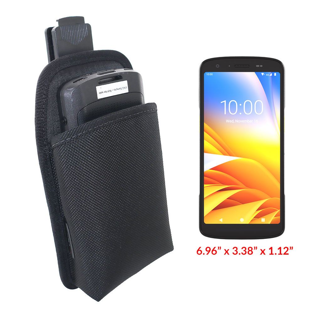 UltimaCase Scanner-Holster für Zebra TC22/TC27 & TC53/TC58 mit Exoskeleton, TC73/TC78, Gürtelclip