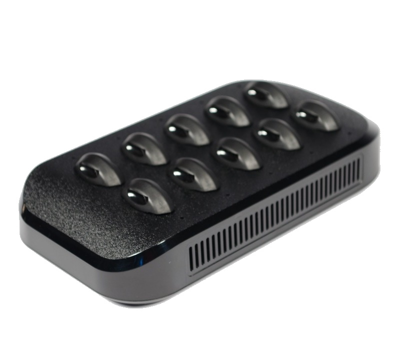 Trident ModCom 1  Akku-Ladegerät - 10fach - Mehrländer-Wandadapter