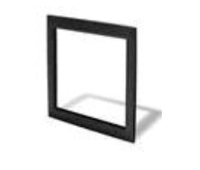 Elo Touch Solutions Elo Front-Mount Bezel - Monitorblende - Schwarzes eloxiertes Aluminium