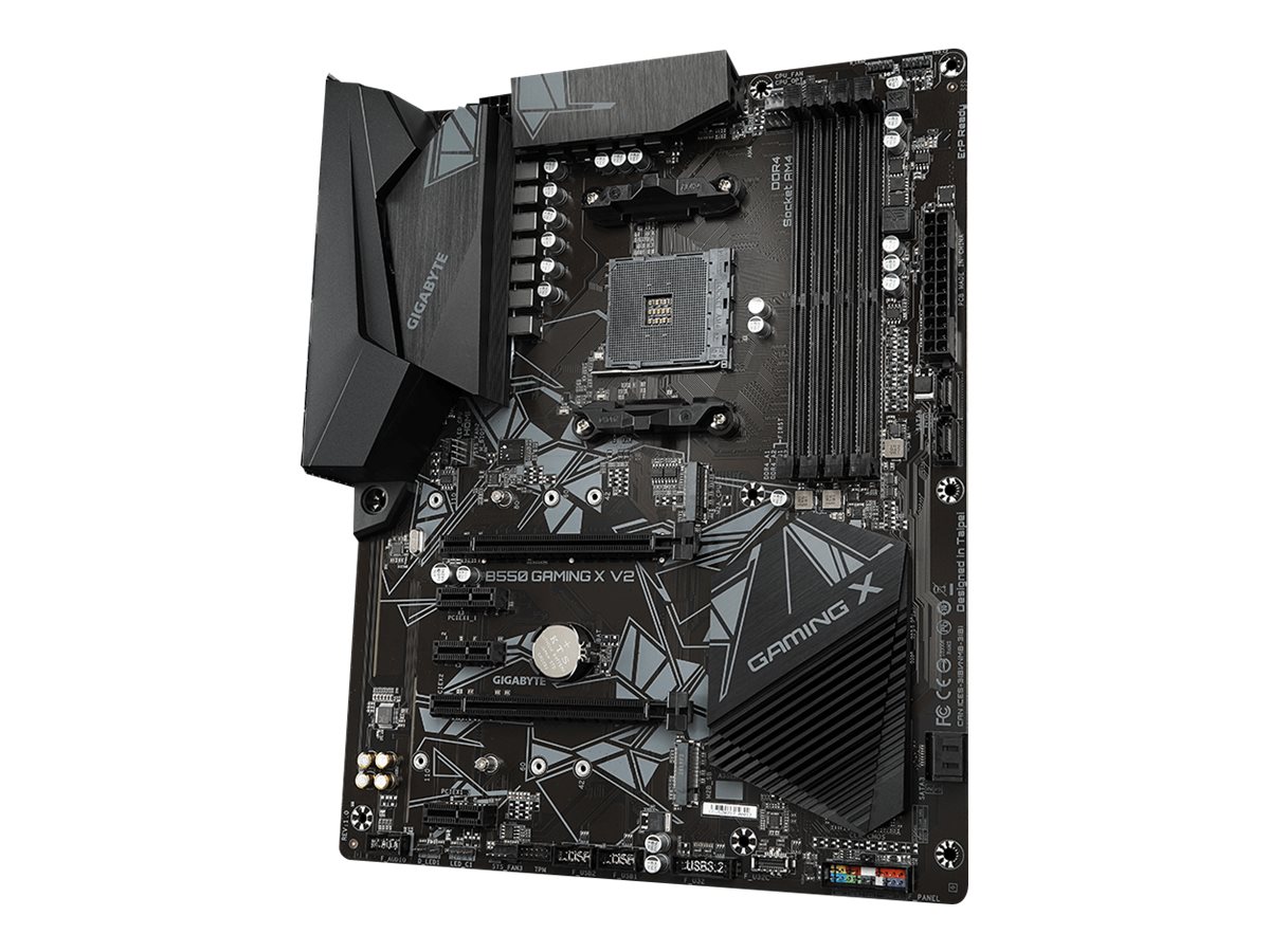 Gigabyte B550 GAMING X V2 - 1.0 - Motherboard - ATX - Socket AM4 - AMD B550 Chipsatz - USB 3.2 Gen 1, USB 3.2 Gen 2, USB-C Gen1 - Gigabit LAN - Onboard-Grafik (CPU erforderlich)