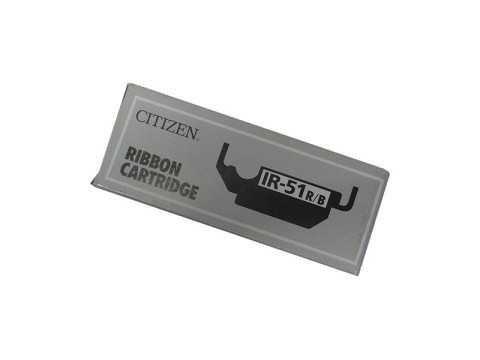 Citizen IR-51 Farbband schwarz rot - Original - Farbband