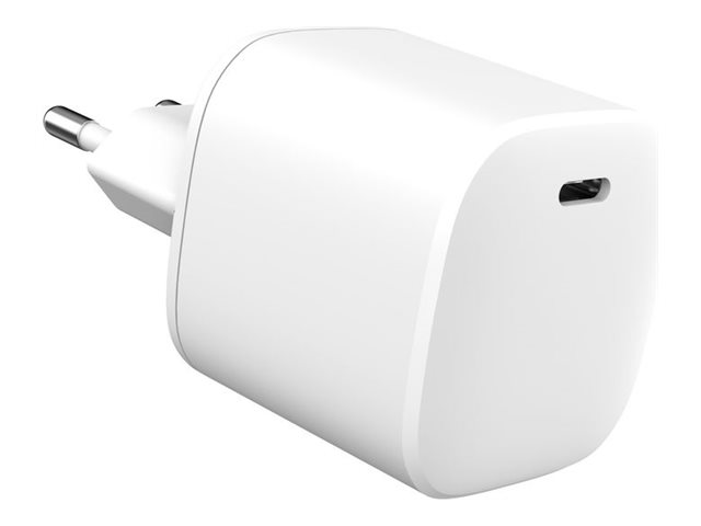 eSTUFF INFINITE - Netzteil - GaN, 100 % recycelter Kunststoff - 45 Watt - 3 A - Apple Fast Charge, PD 3.0, QC 3.0 (24 pin USB-C)