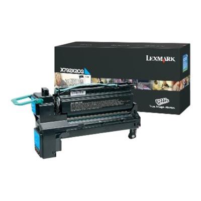 Lexmark X792 - Besonders hohe Ergiebigkeit - Cyan