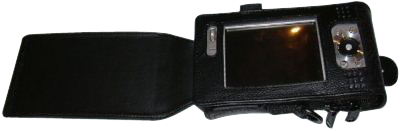 Max Michel Ledertasche für Casio IT-10, Gürtelclip
