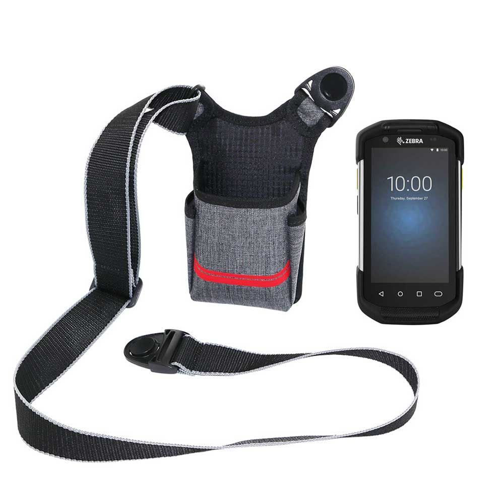 UltimaCase Hüftgurt Holster für Zebra TC7X, extra Seitentasche | AK4292DW