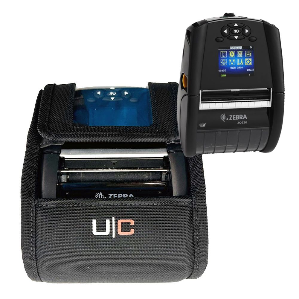 UltimaCase Mobildrucker-Tasche für Zebra ZQ620, Magnetverschluss | AM4744DW