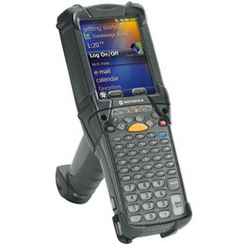Robuster Handheld Barcode Scanner mit Display und Tastatur
