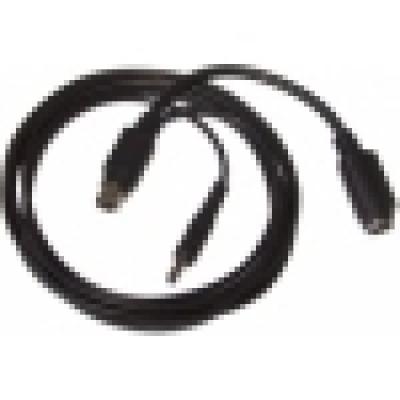 Schwarzes HDMI-Kabel für hochauflösende Video- und Audioverbindungen