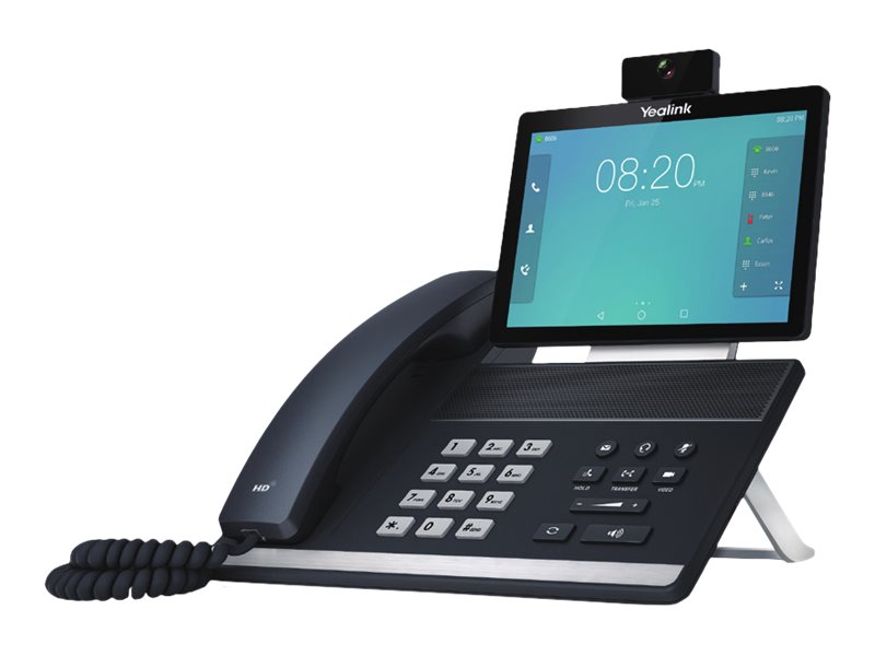 Yealink VP59 - IP-Videotelefon - mit Digitalkamera, Bluetooth-Schnittstelle mit Rufnummernanzeige - IEEE 802.11a/b/g/n/ac (Wi-Fi)